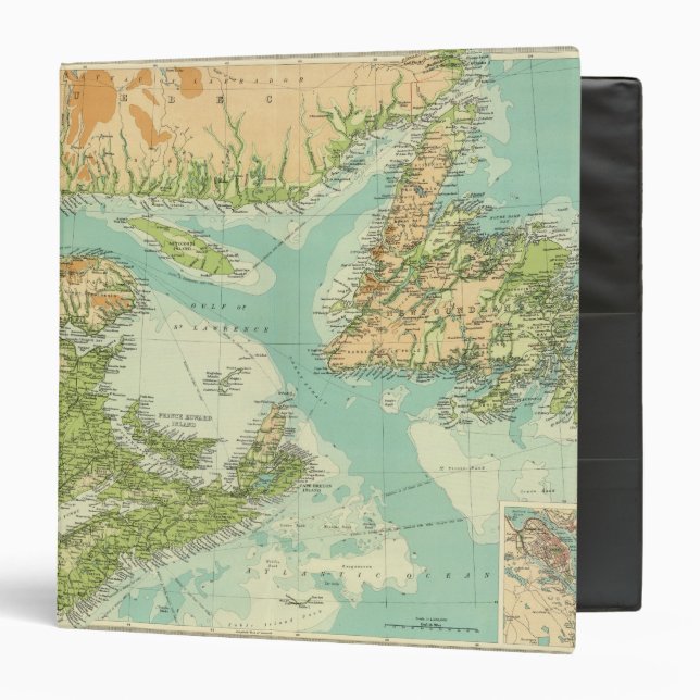 Maritime Provinces & Newfoundland Binder (Front/Inside)