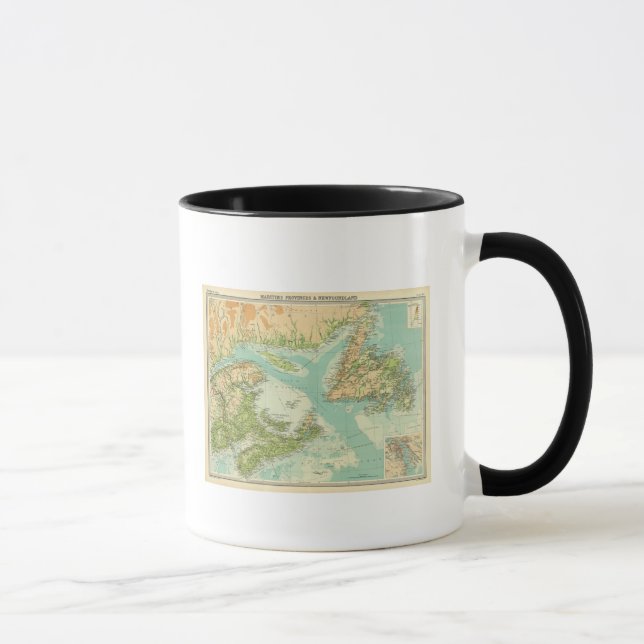 Maritime Provinces & Newfoundland Mug (Right)