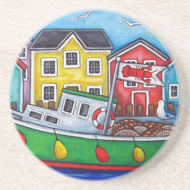 Maritime Special Coaster by Lisa Lorenz (Front)