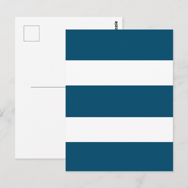 Maritime Stripes Flat Card (Front/Back)