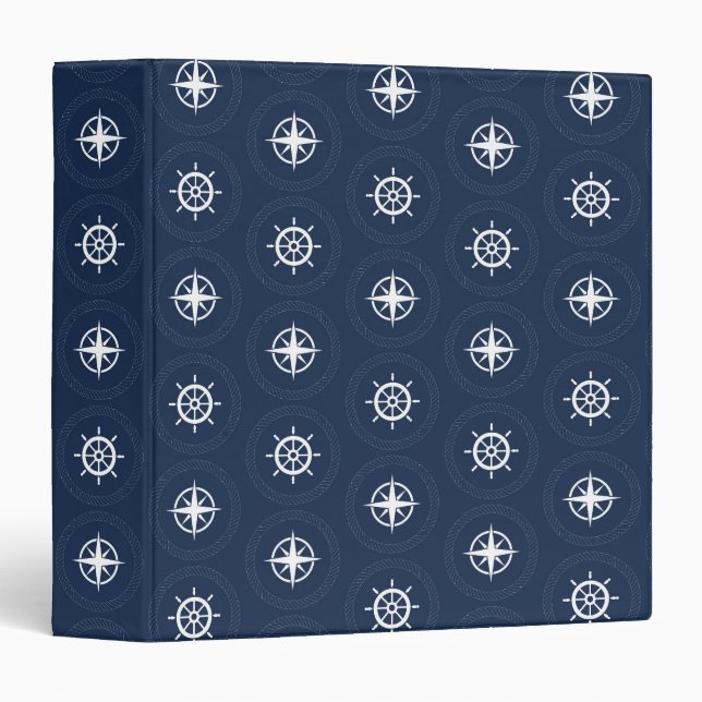 Maritime Tool Pattern Binder (Front/Spine)