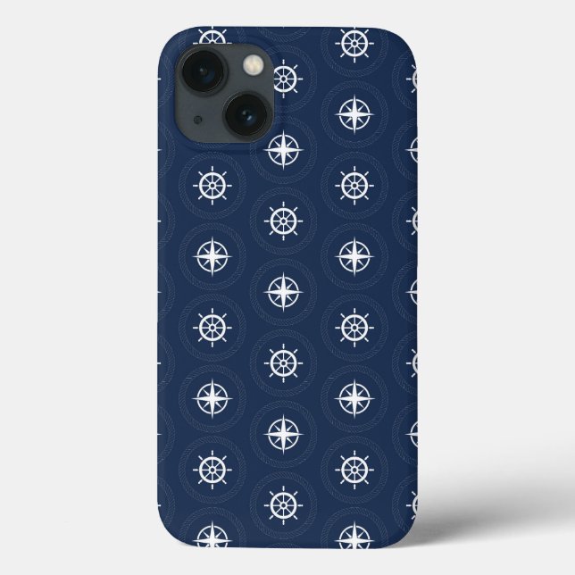 Maritime Tool Pattern Case-Mate iPhone Case (Back)