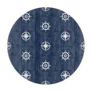 Maritime Tool Pattern Cutting Board