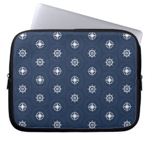 Maritime Tool Pattern Laptop Sleeve