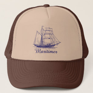 Maritimer nautical sailing hat Nova Scotia