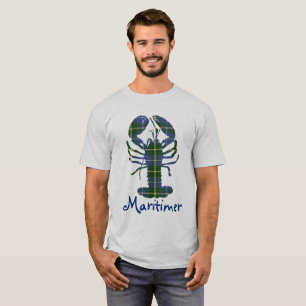 Maritimer Nova scotia tartan shirt lobster 