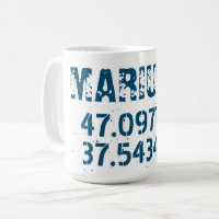 Mariupol  Latitude & Longitude Distressed 