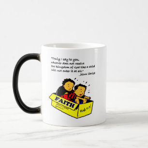 Mark 10:15 - Kingdom Childlike Faith Magic Mug