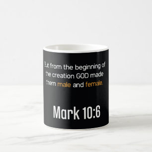 Mark 10:6 Mug