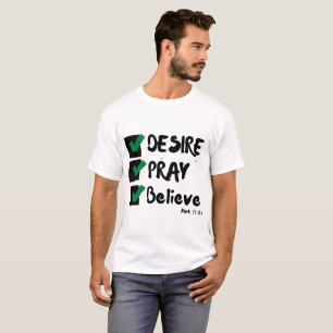 Mark 11:24 KJV Bible Scripture Unisex T-Shirt