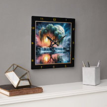 Mark 11:24 Peace Clock: Personalized Gift of Faith