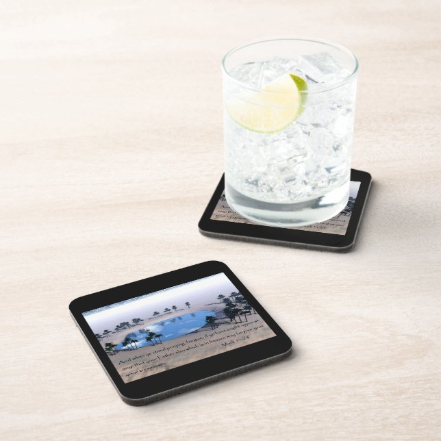 Mark 11:25 Coasters (Right Side)