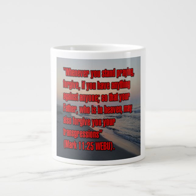 Mark 11:25 WEBU Mug (Front)