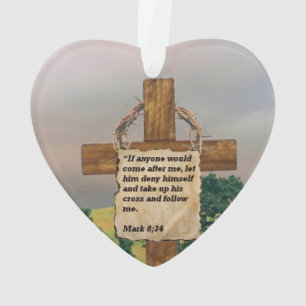 Mark 8.34 ornement ornament