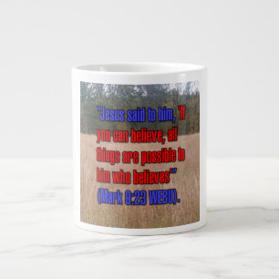 Mark 9:23 WEBU Mug