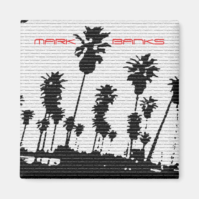 Mark Banks magnet (Front)