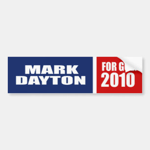 MARK DAYTON FOR GOVERNOR BUMPER STICKER