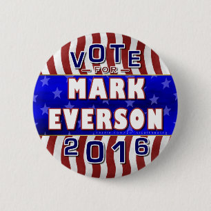 Mark Everson President 2016 Election Republican 2 Inch Round Button