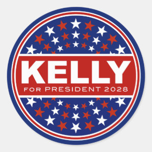 Mark Kelly for President 2028 Classic Round Sticker