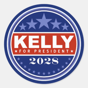 Mark Kelly for President 2028 Classic Round Sticker