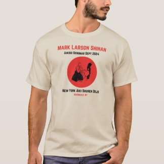 Mark Larson Shihan 9-24 T-shirt Séminaire