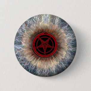 MARK of the DEVIL EYEBALL 2 Inch Round Button