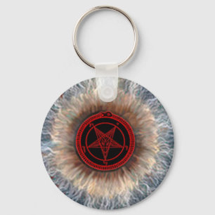 MARK of the DEVIL EYEBALL Keychain