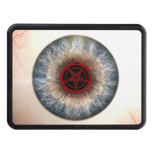 MARK of the DEVIL EYEBALL Trailer Hitch Cover