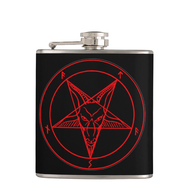 MARK of the DEVIL Hip Flask (Front)