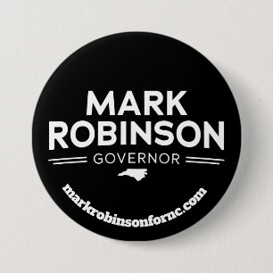 Mark Robinson for Governor 2024 3 Inch Round Button