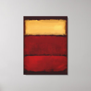 Mark Rothko art in digital style 1 Canvas Print