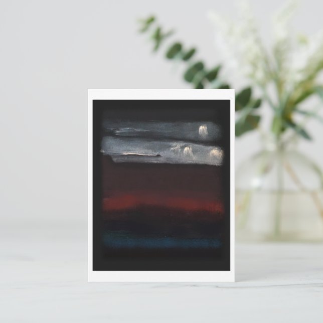 Mark Rothko art in digital style 3 Postcard (Standing Front)