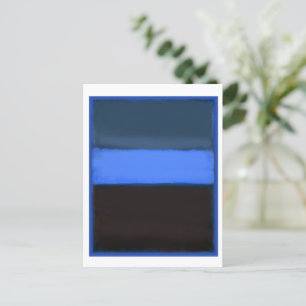 Mark Rothko art in digital style 4 Postcard