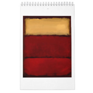 Mark Rothko art in digital style Calendar