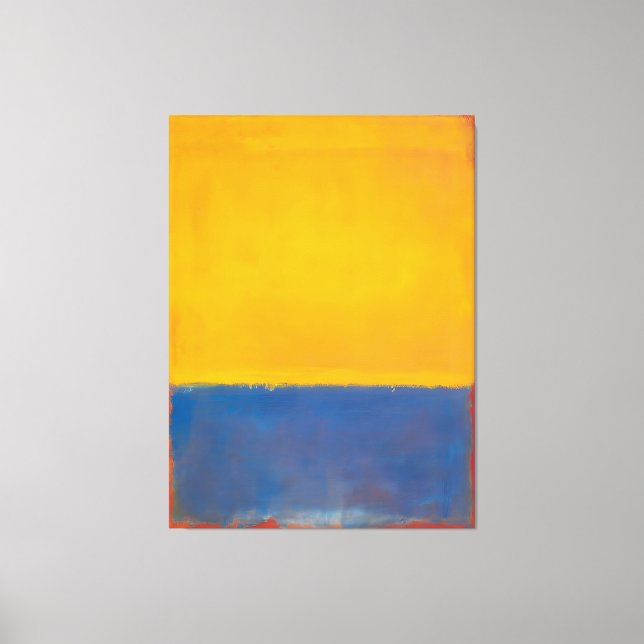 Mark Rothko art painting Canvas Print (Front)