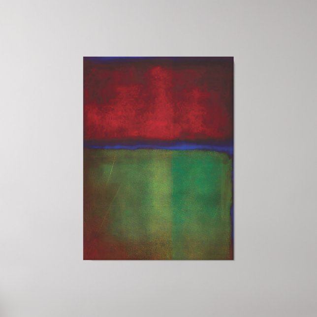 Mark Rothko art style Canvas Print (Front)
