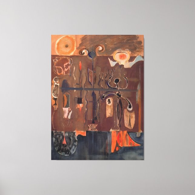 Mark Rothko art work Canvas Print (Front)