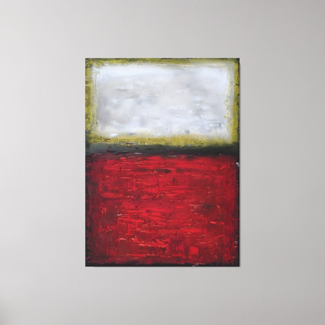 Mark Rothko art work Canvas Print (Front)