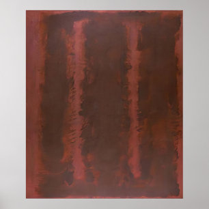 Mark Rothko - Black on Maroon - 1958 Poster