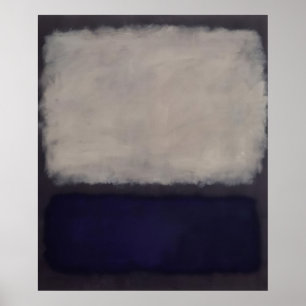 Mark Rothko - Blue and grey - 1962 Poster