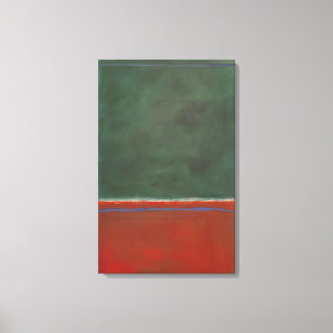 Mark Rothko - Green and Maroon - 1953 Canvas Print