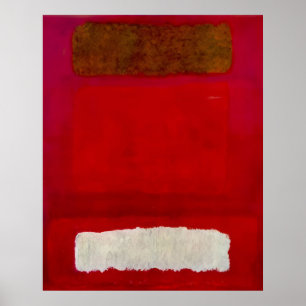 Mark Rothko - No. 16 (Red, White, and Brown) - 195 Poster
