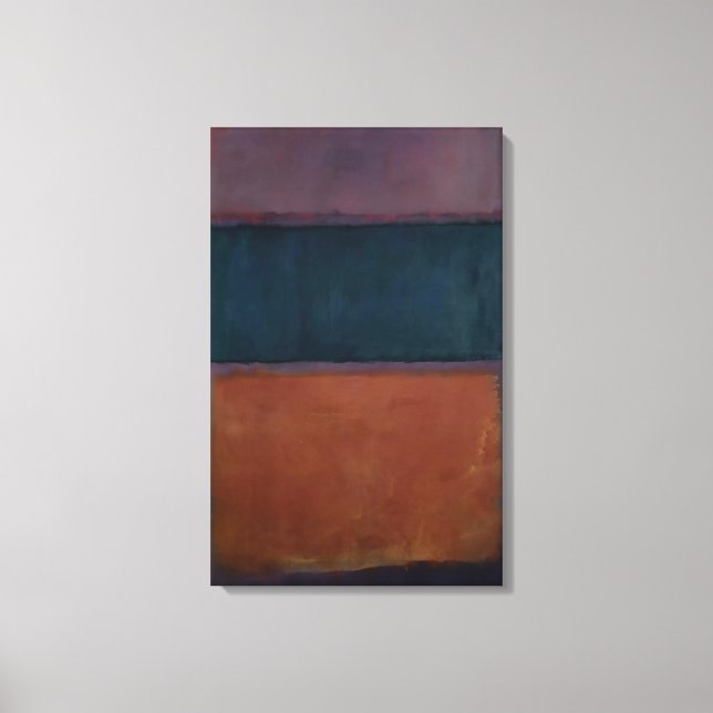 Mark Rothko - Untitled - 1963 Canvas Print (Front)