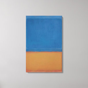 Mark Rothko - Untitled Red, Blue, Orange - 1955 Canvas Print