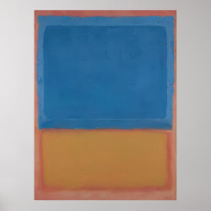 Mark Rothko - Untitled (Red, Blue, Orange) - 1955 Poster