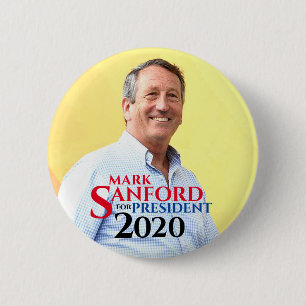 Mark Sanford 2020 2 Inch Round Button