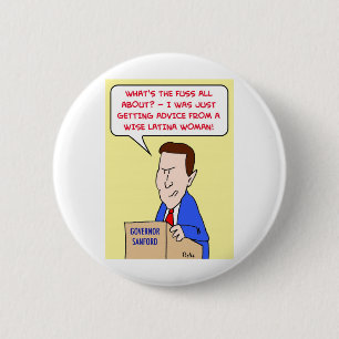 mark sanford wise latina woman 2 inch round button