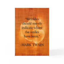 Mark Twain Birthday Quote With Hearts