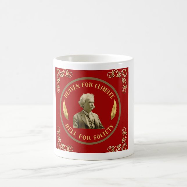 Mark Twain Citation Mug (Centre)