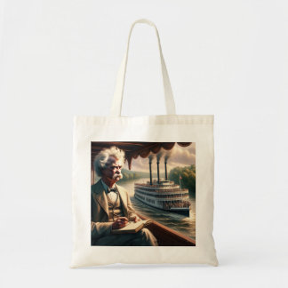 Mark Twain Famous Travel Quote Tote Bag